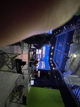Allestimento luci per evento, 2021