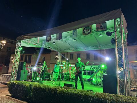 Concerto in piazza: palco, audio e luci, 2024