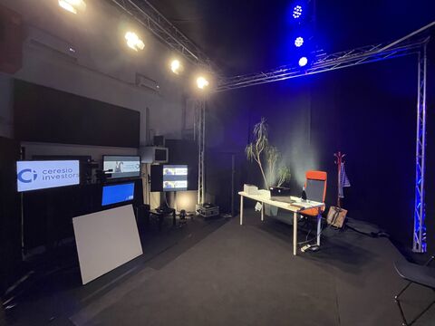 Evento aziendale: allestimento audio, luci e video, 2020