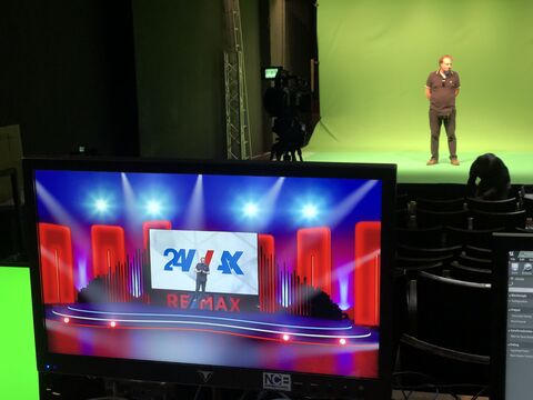 Evento aziendale: allestimento audio, luci e video, 2020