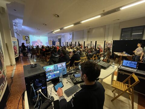 Allestimento tecnico per evento