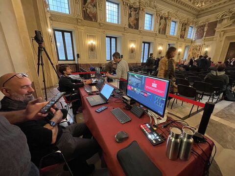 Regia per evento in live streaming, 2022