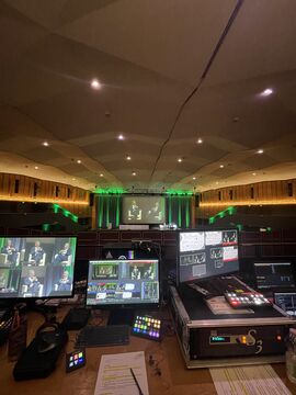 Regia per evento in live streaming, 2023