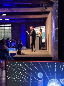 Spettacolo in teatro: luci di scena e audio