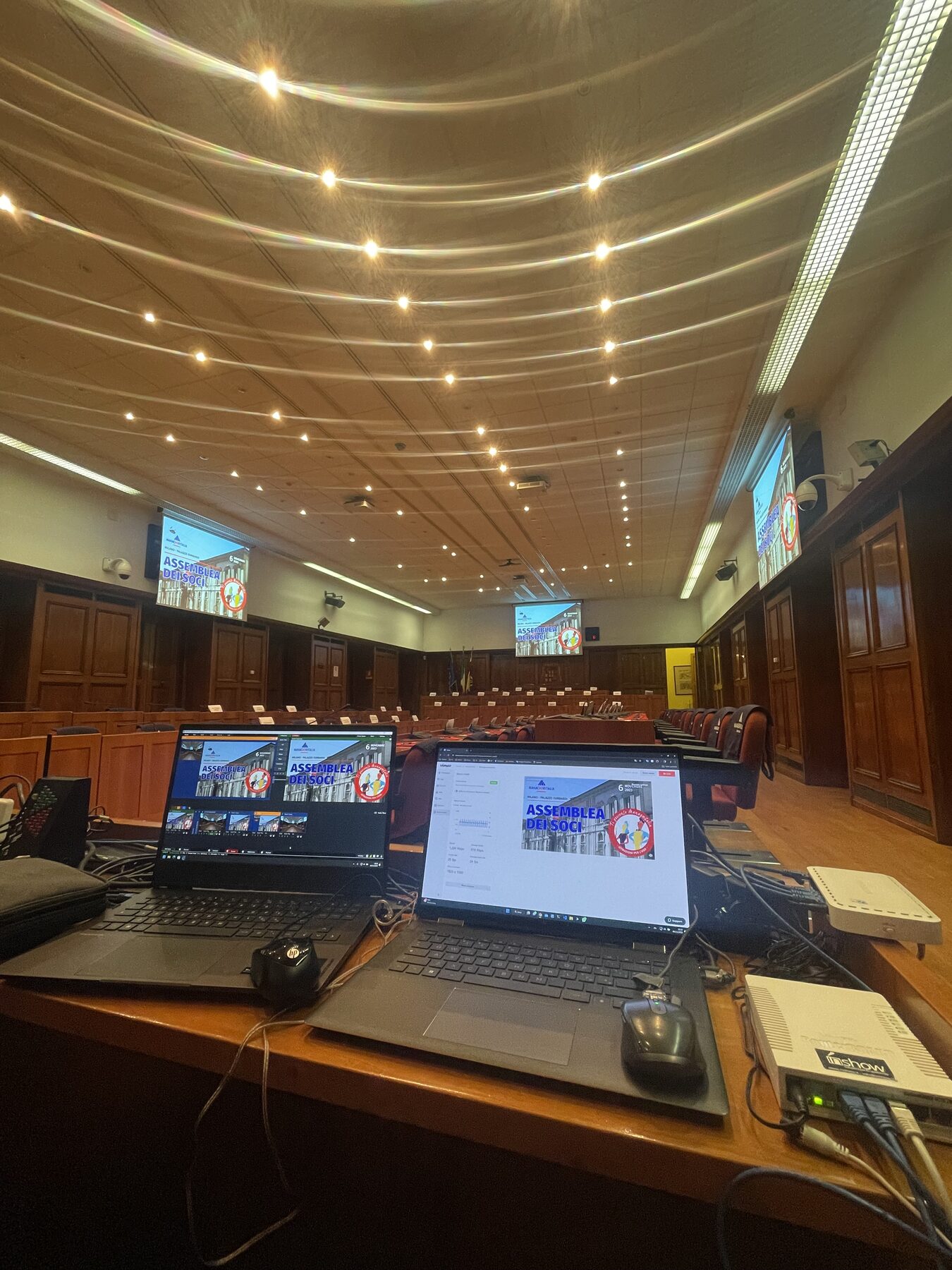 Manageritalia, evento in live streaming — regia video